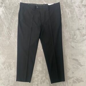 Nautica Dress Pants Mens 42x30 Black Ceylon Active Stretch NA030042 Trousers